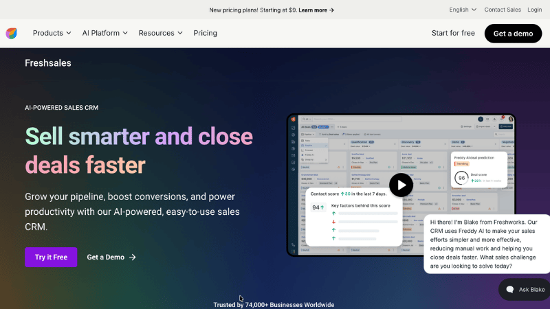 11 Best CRM For Marketing Agencies In 2026 7 Freshsales CRM