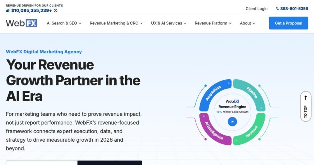 Best Lead Generation Companies for Small Businesses in 2026 4 webfx